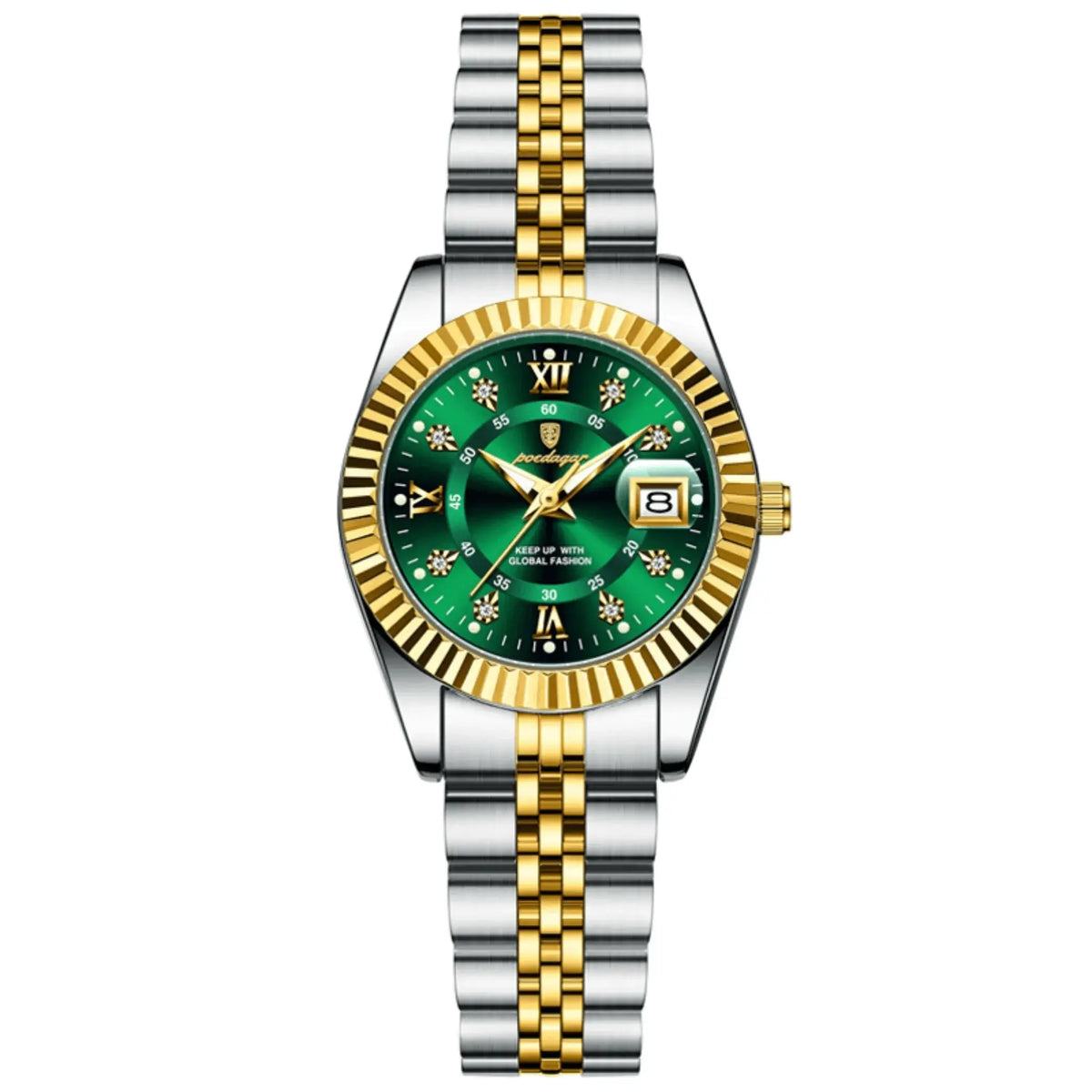 MontreClaire® Dateur — Reloj Clásico con Calendario y Presencia Premium