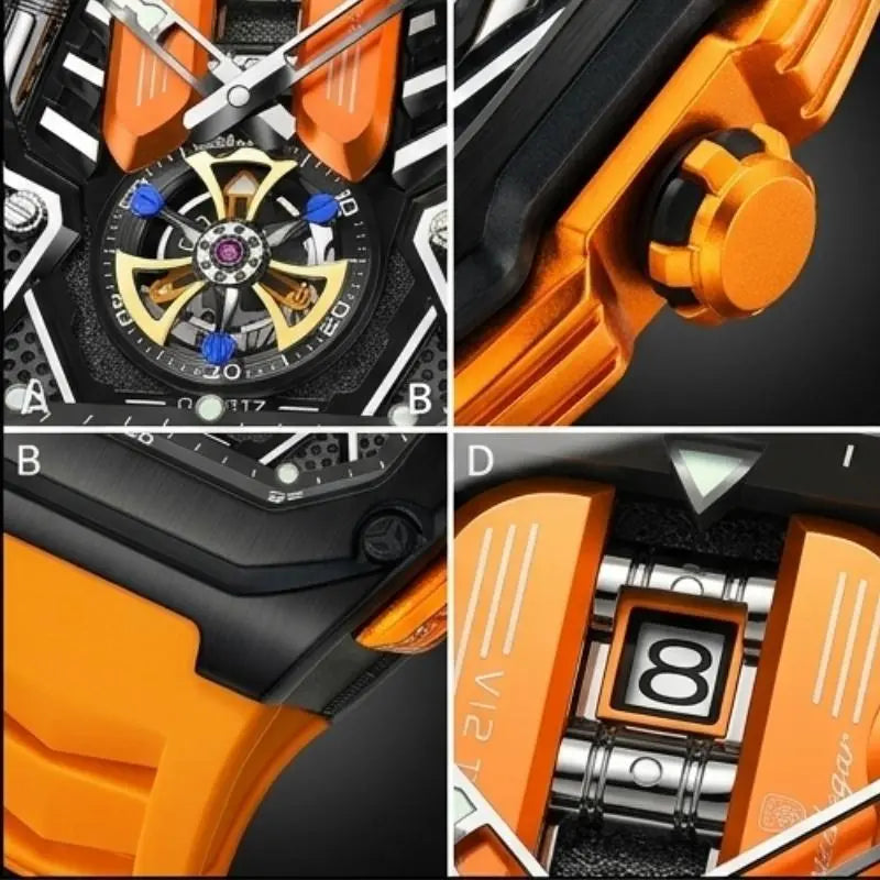 MontreClaire® Velocity Orange